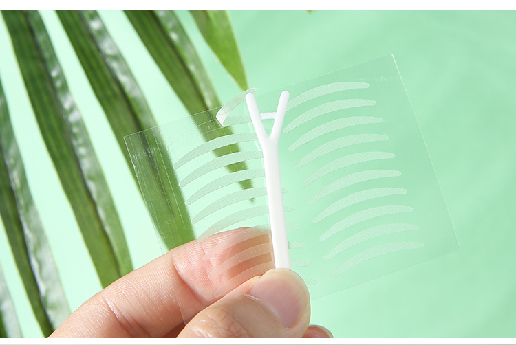 Yousha wholesale custom packaging eyelid sticker 150pairs waterproof invisible double sided eyelid tape YS005