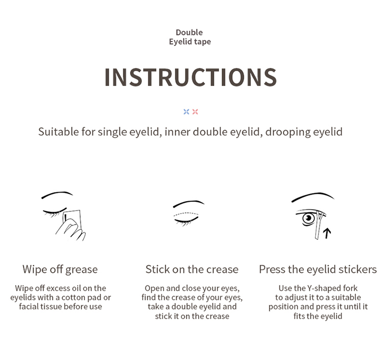 Lameila Single-sided Olive Partial PE 150/300pcs Roll Natural Invisible Waterproof Self Adhesive Double Eyelid Tape  A1035/A1036/A1037/A1038/A1039