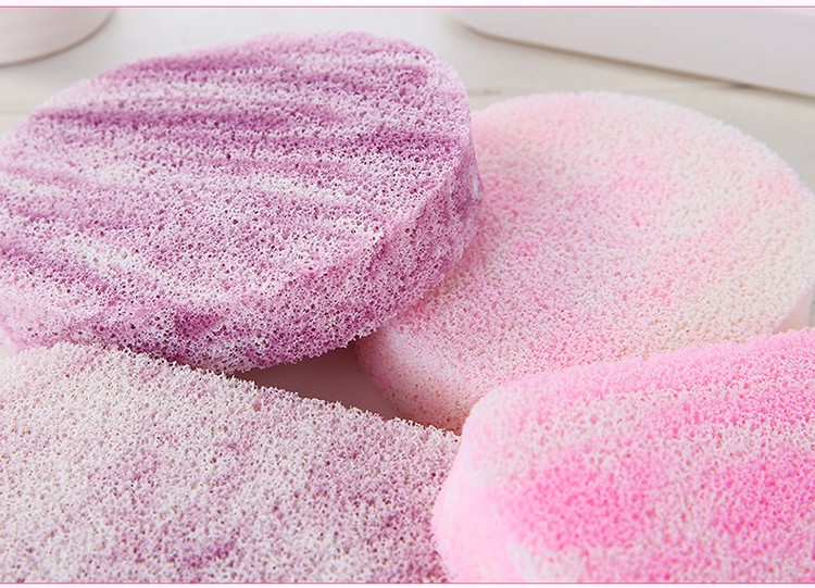 Maiduola New Style Marble Texture 2pcs/set 20T Face Clean Sponges Makeup Remover Facial Cleansing Sponge MDL100