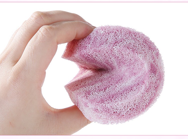 Maiduola New Style Marble Texture 2pcs/set 20T Face Clean Sponges Makeup Remover Facial Cleansing Sponge MDL100