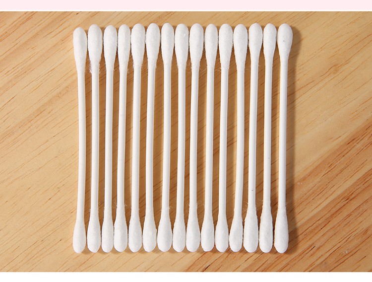 china organic wooden cotton buds with compressed face sheet