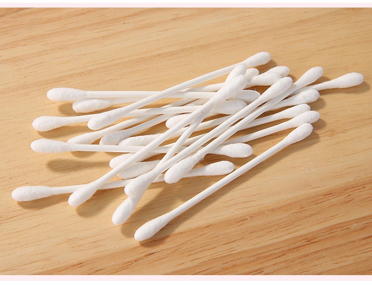 china organic wooden cotton buds with compressed face sheet