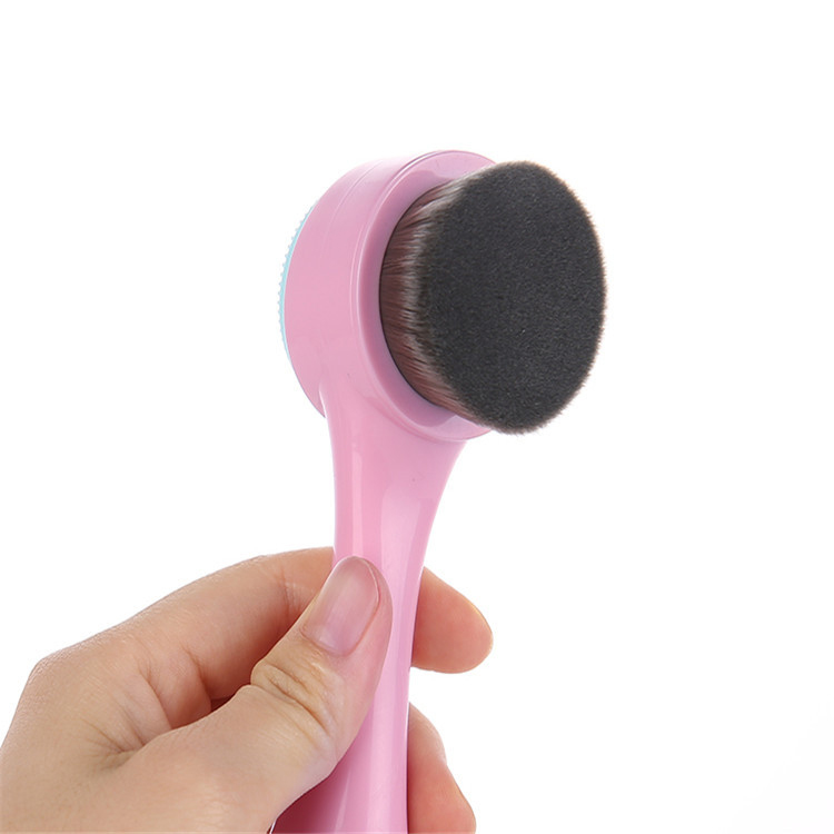 Double Sides facial cleansing Brush face cleansing brush Massage Tool MDL350