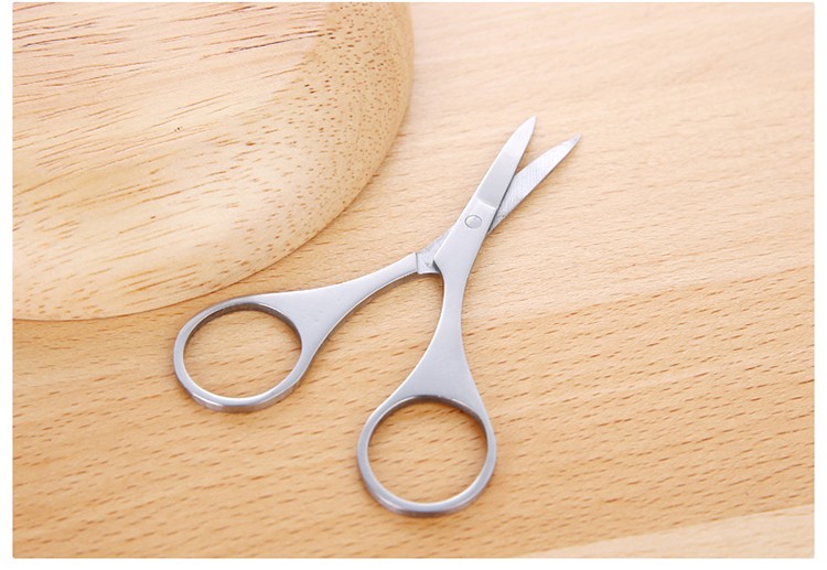 stainless steel sharp beauty scissors customized safety makeup scissors MDL501