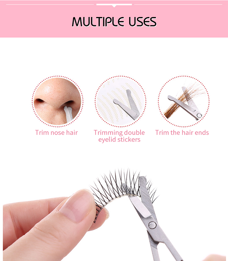 Maiduola beauty tool stainless steel beauty scissor eyebrow cut scissors MDL502