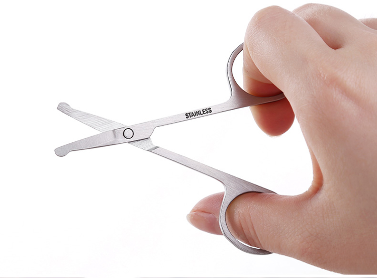 Maiduola beauty tool stainless steel beauty scissor eyebrow cut scissors MDL502