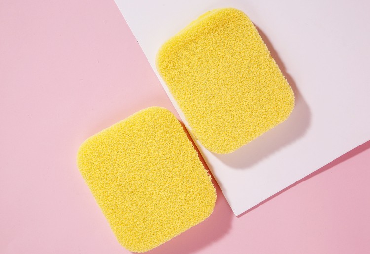 new arrival 2021 makeup remover pads washable puff cleaning sponge for face wash scrub facial sponge cleansing Z312