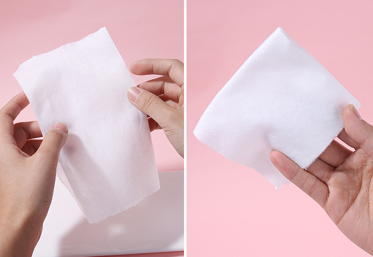 Maizhuang wholesale 30 meters beauty Mesh Facial Cleaning Cotton Towel Disposable Makeup Remover Cotton Pads Z064
