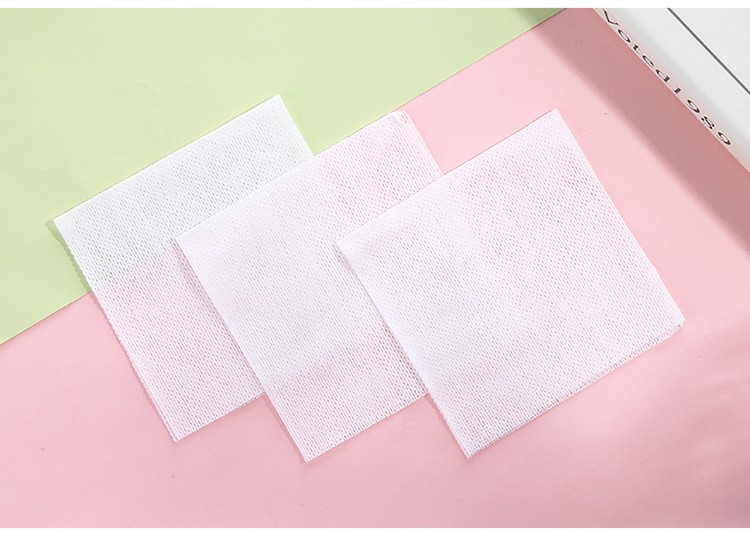 Meilamei extraction type 60 pieces thin save water disposable makeup remover cotton pad with paper box M006