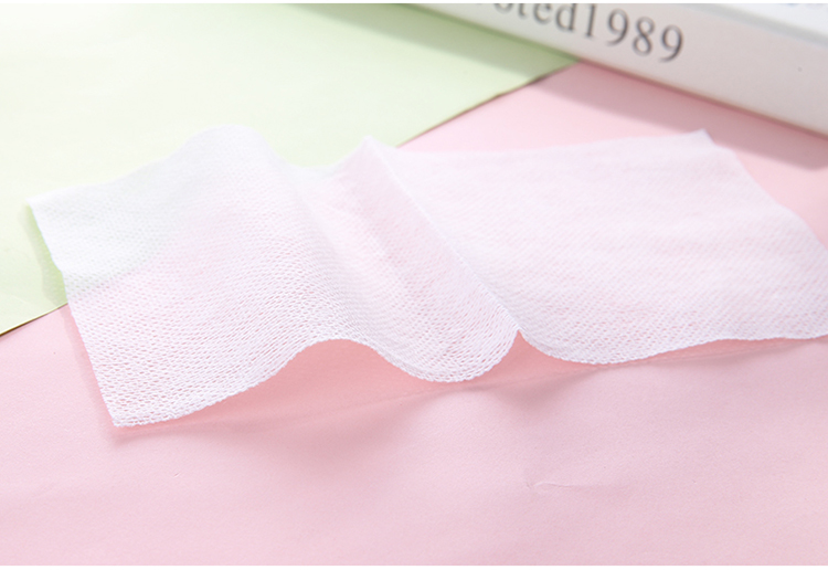 Meilamei extraction type 60 pieces thin save water disposable makeup remover cotton pad with paper box M006