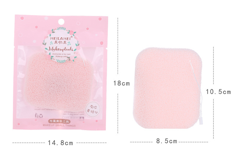 Japanese Soft Makeup Sponge Magic Washing Cosmetic Puff for Face Cleaning Custom Logo Accept