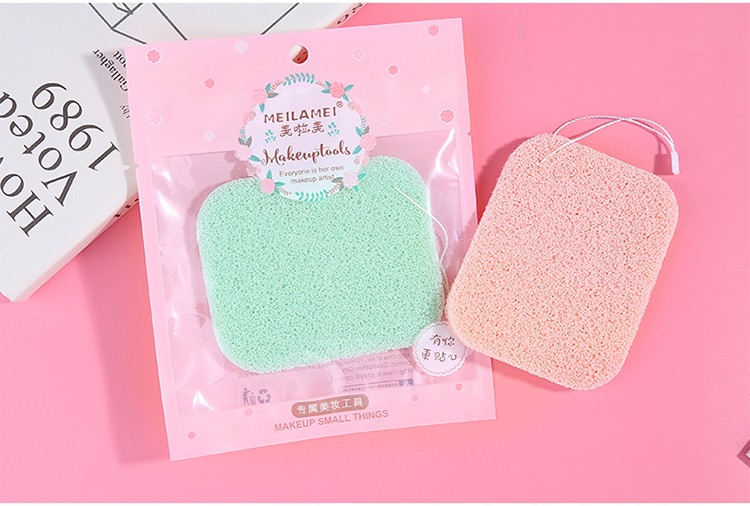 Japanese Soft Makeup Sponge Magic Washing Cosmetic Puff for Face Cleaning Custom Logo Accept