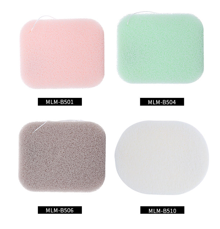 Beauty Clean Face Sponge Makeup Remover Microfiber Facial Cleansing Sponge MLM-B501