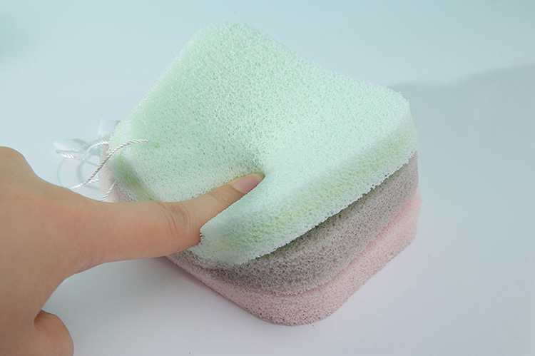 Beauty Clean Face Sponge Makeup Remover Microfiber Facial Cleansing Sponge MLM-B501