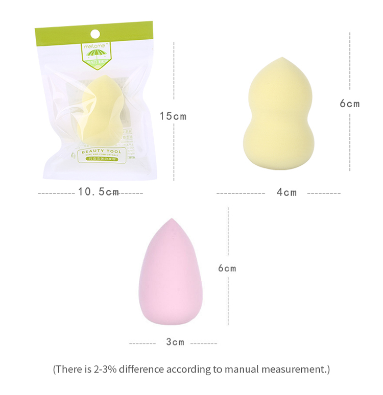 Beauty Tools Sponge Puff Foundation Wholesale Cosmetic Mini Makeup Beauty Sponge Custom MLM-E003