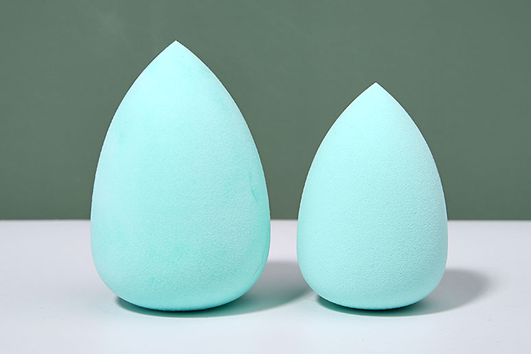 2pcs custom makeup sponge packaging shape create your own yellow dye free jumbo makeup sponge MLM-E038