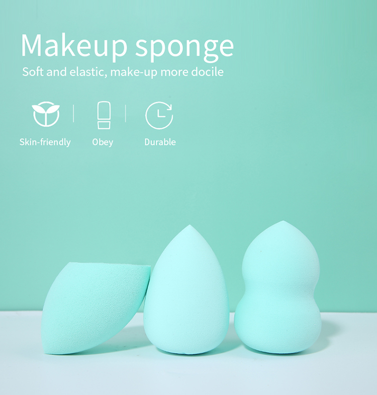 Wholesale Cosmetic Tools Face Mini Soft Latex Free Polyurethane Hydrophilic Makeup Blender Sponge Packs MLM-E518