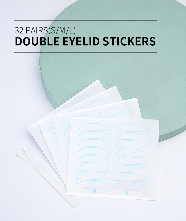 Invisible Double Eyelid Tape 32pairs/set Natural Beauty Double Eyelid Sticker J025