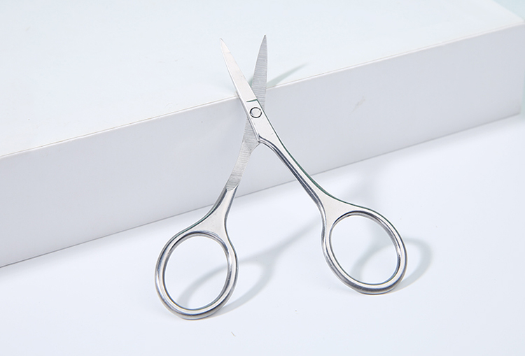 Sharp Small Eyebrow Cutting Scissors Nail Stainless Steel Beauty Scissors MLM-K007