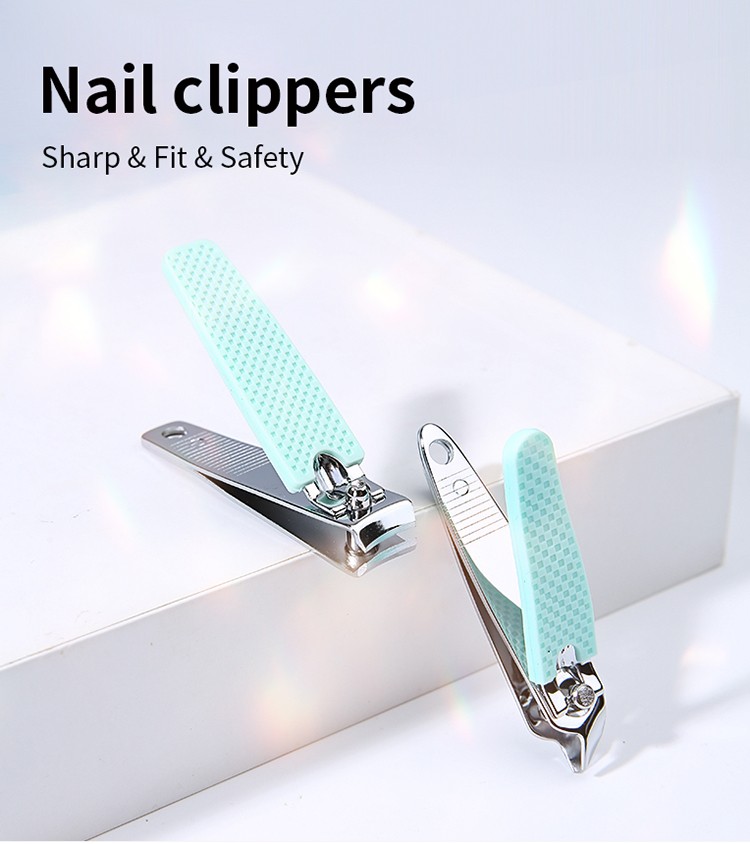 Meilamei Wholesale  Nail Cutter Scissors Finger Toe Stainless Steel Baby Nail Clippers Manicure Tools MLM-K504