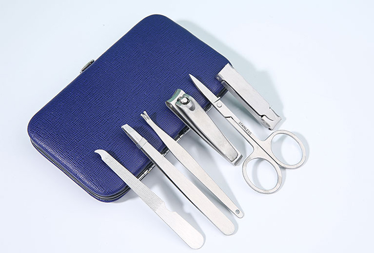 Meilamei 5 PCS Wholesale Nail Makeup Tools Professional Stainless Steel Manicure Set MLM-K506/MLM-K509