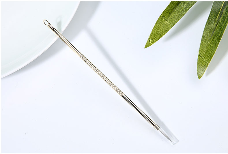 Beauty skin care acne removal tools wholesale custom OEM gold sliver blackhead remover acne needle MLM-P500