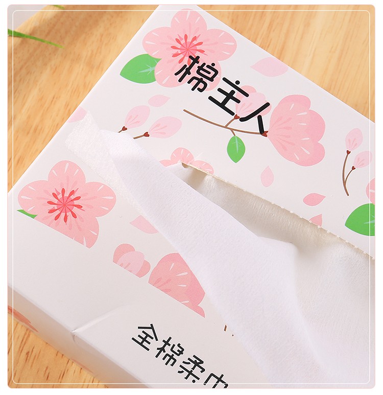 Private custom oem soft Cotton master eco friendlysoft cotton tissue disposable hotel facial cleaning towel 80pcs MZR005