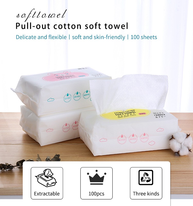 Cotton master 100pcs Wholesale Mesh Facial Makeup Tissue Disposable Skin Care Face Cleaning Towel MZR007