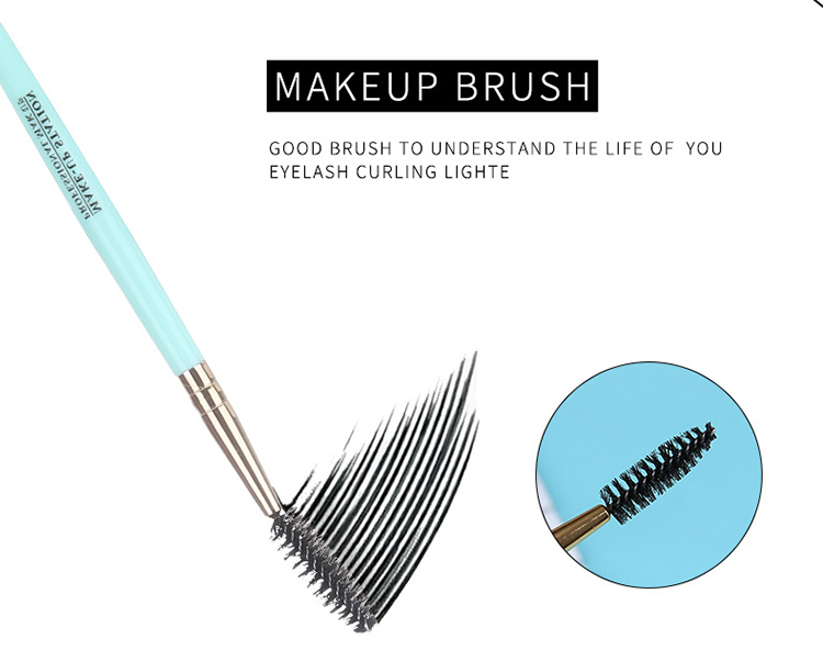 Private label wholesale cosmetic tools eyelash brush eyebrow brush mascara brush for makeup