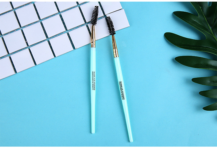 Private label wholesale cosmetic tools eyelash brush eyebrow brush mascara brush for makeup