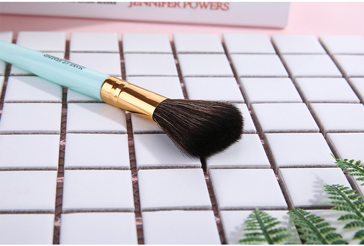 Professional Individual Cosmetics Nylon Makeup Brushes Private Label Foundation Single Make Up Blusher Brush N714