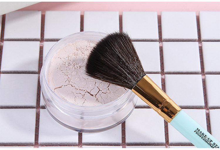 Professional Individual Cosmetics Nylon Makeup Brushes Private Label Foundation Single Make Up Blusher Brush N714