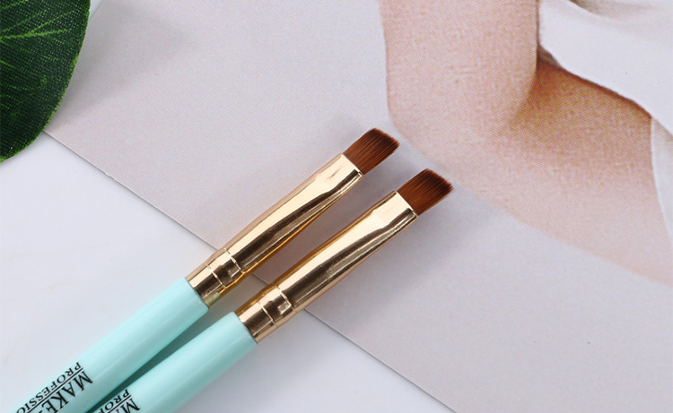 Niaowu High Quality Portable Face Tools Makeup Brush Single Oblique Eyebrow Brush Lip Brush Concealer N720