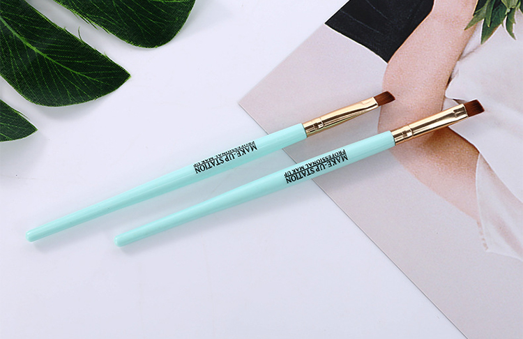 Niaowu High Quality Portable Face Tools Makeup Brush Single Oblique Eyebrow Brush Lip Brush Concealer N720