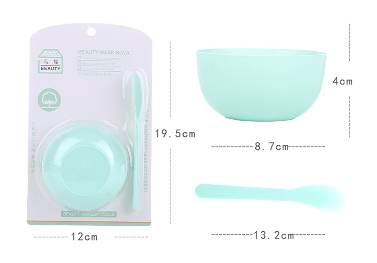 Lameila Mask Bowl Facial Plastic Mask Bowl Beauty Tools With Mask Spatula