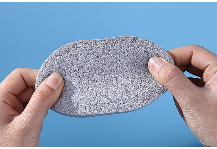 Niaowu high quality skin friendly clean sponge oval exfoliator remover face washing sponge N422