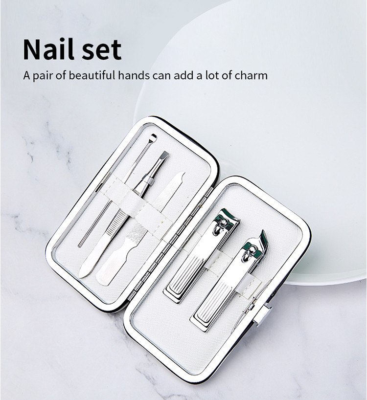 Silubi professional manicure set 5pcs nail care tools kit cosmetic manicure pedicure set SLB-I001