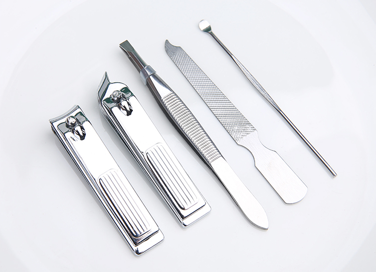 Silubi professional manicure set 5pcs nail care tools kit cosmetic manicure pedicure set SLB-I001