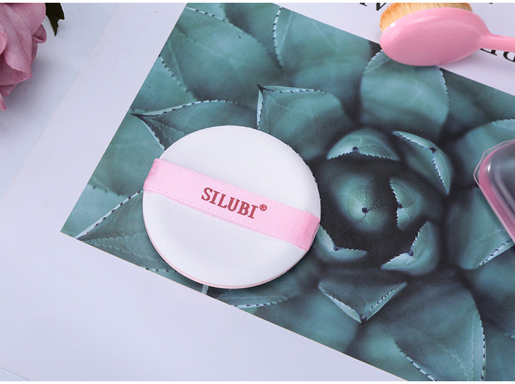 Makeup tools beauty mini sponges puff set oem custom logo makeup brush powder puff makeup sponge with silicone S167