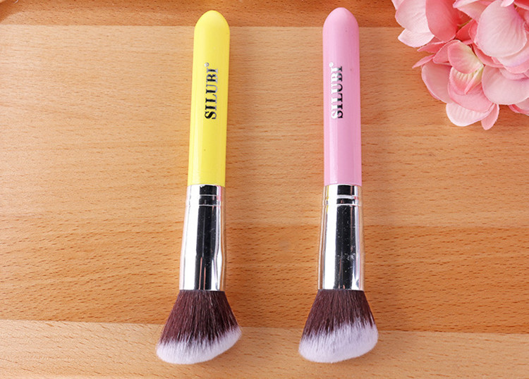 Trending Products Professional Foundation Blusher Brushes New Arrivals Private Label Oblique Makeup Angular Brush S307