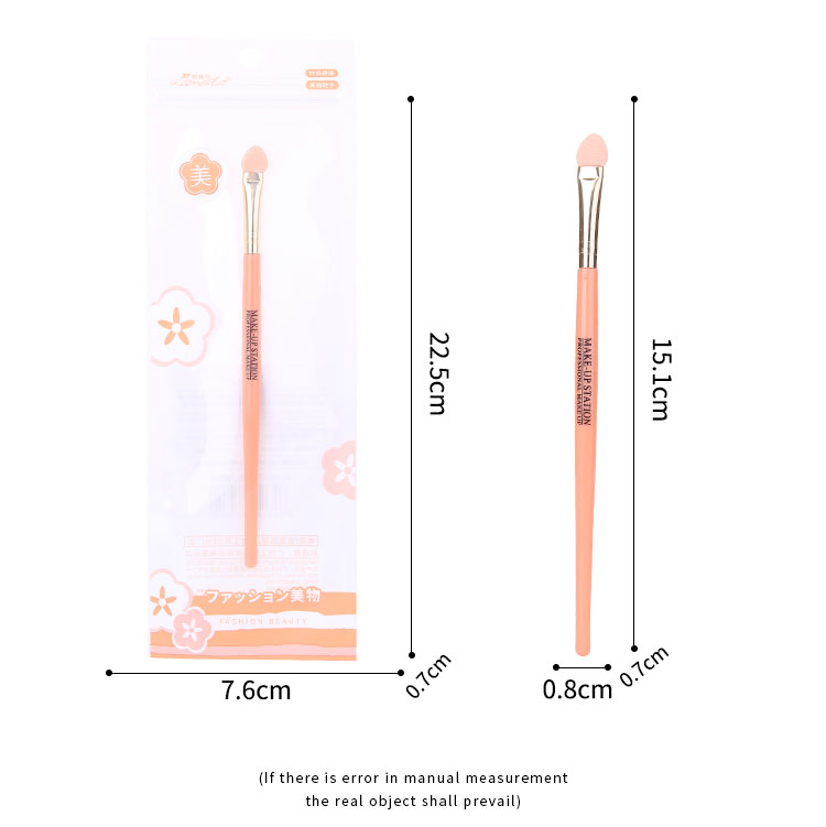 Lameila custom logo private label Professional eye shadow brush set pink plastic handle pink eyeshadow brush B0477