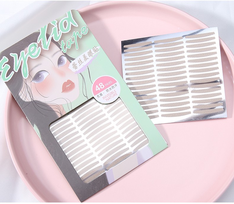 Lameila 40 Pairs Narual Invisible Waterproof Double Eyelid Tape A881
