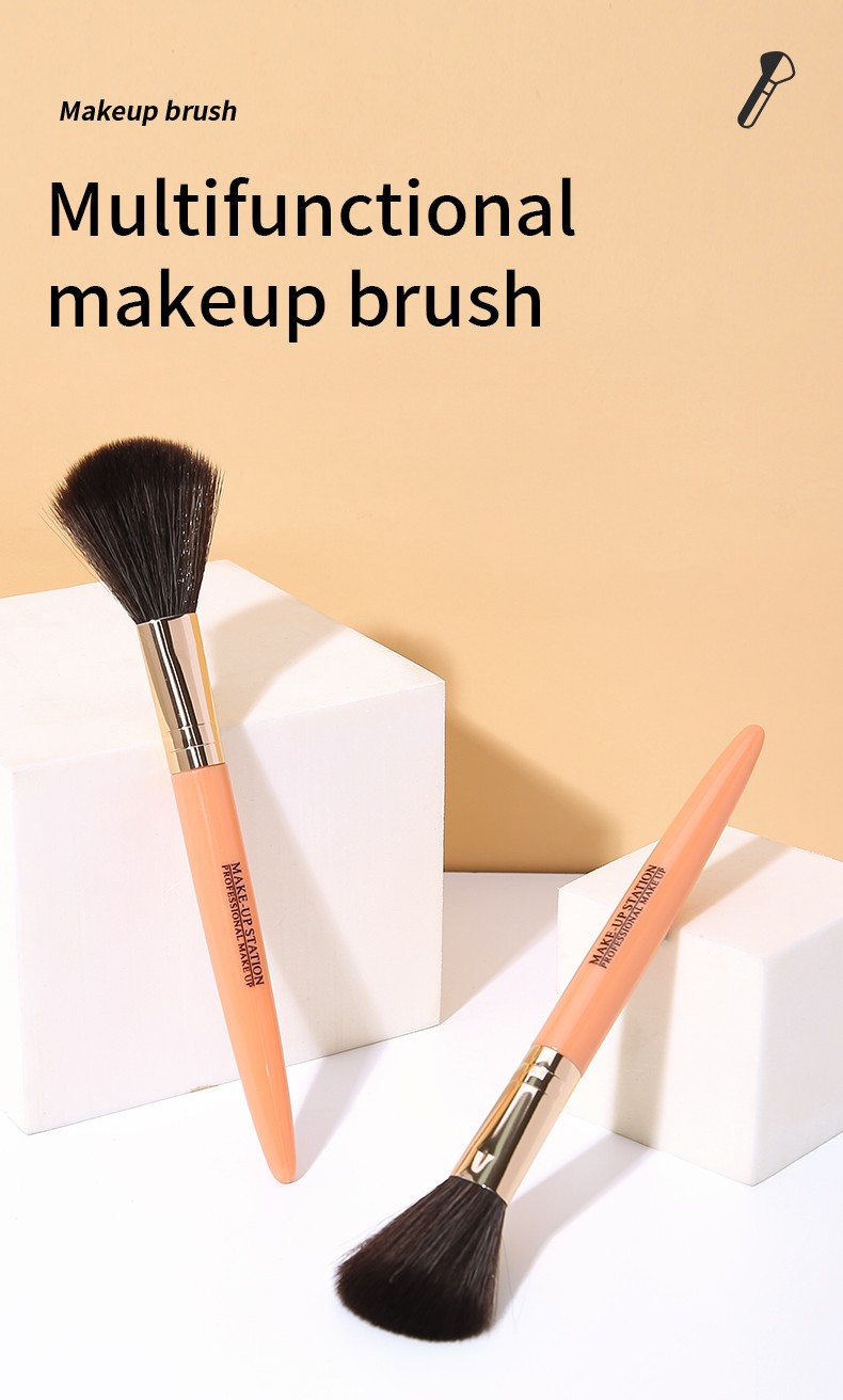 custom high quality private label make up brushes single luxury professional makeup brushes B0474