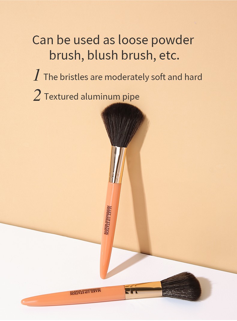 custom high quality private label make up brushes single luxury professional makeup brushes B0474