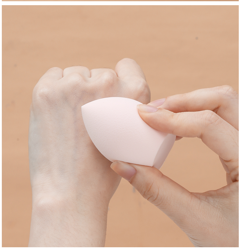 Lameila manufacturer 2pcs set cosmetic puff foundation sponge latex free beauty makeup sponge blender puff A79982