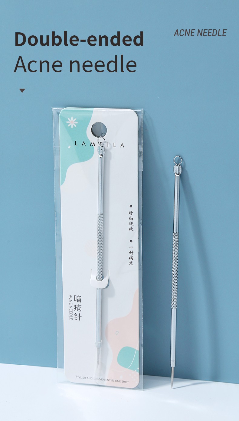 Lameila Private label personal care stainless steel acne blackhead needle B0754