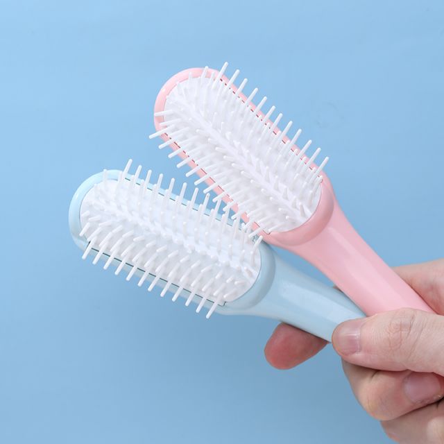Lameila Newest Hairdressing Tool Smooth Out Frizz Tool Long Handle One Plastic Abs Massage Straight Comb Hair Brush C313/C314