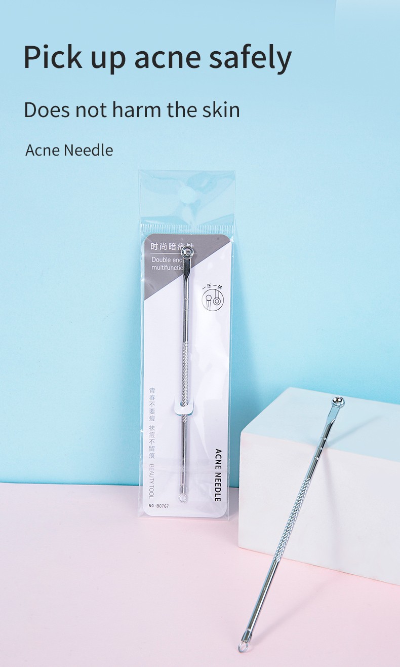 Lameila facial cleansing Blackhead acne tool removal stainless steel acne needle stick B0767