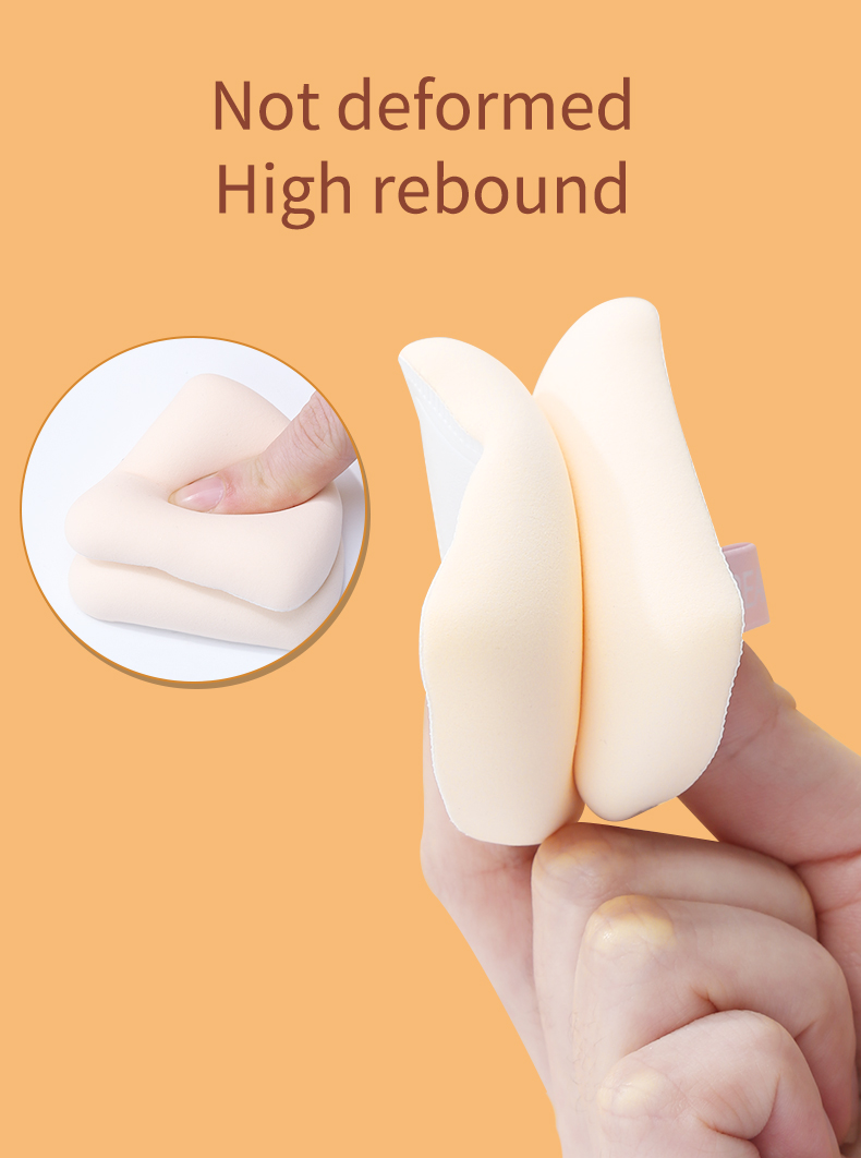 Lameila Wholesale Air Cushion Powder Puff Latex Free Cotton Cute Various Shaped Fluffy Makeup Sponge Candy Puff With Case A80185