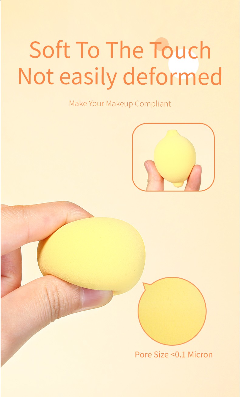 Cosmetic Tools Private Care Stock Makeup Sponge Latex Free Fruit Cosmetic Puff For Powder A80167-172